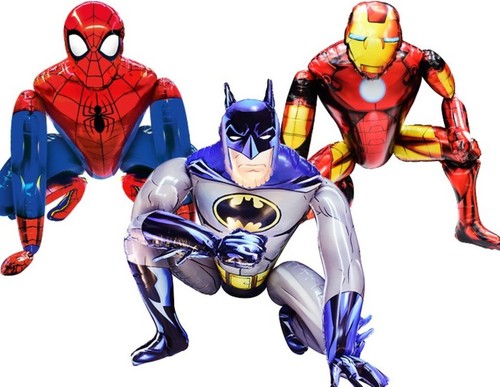 Spiderman iron man batman - man, +