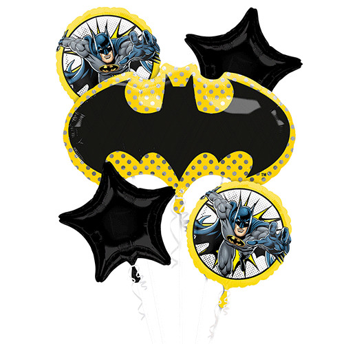 Batman bouquet palloncini - 5,