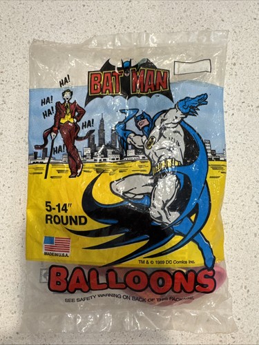 Vintage batman balloons 1989 - vintage,