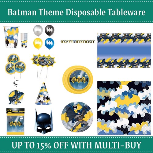 Batman party decorazioni - batman, set