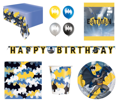 Batman party stoviglie - batman,