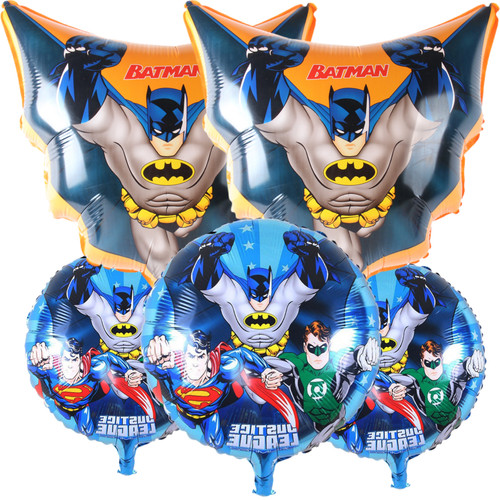 Set palloncini batman foil - 5,