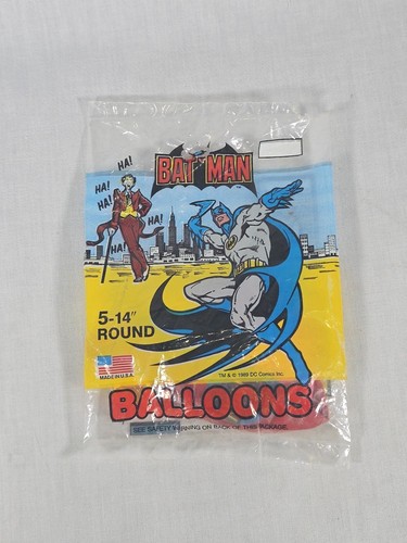 Batman balloons 1989 comics - balloons,