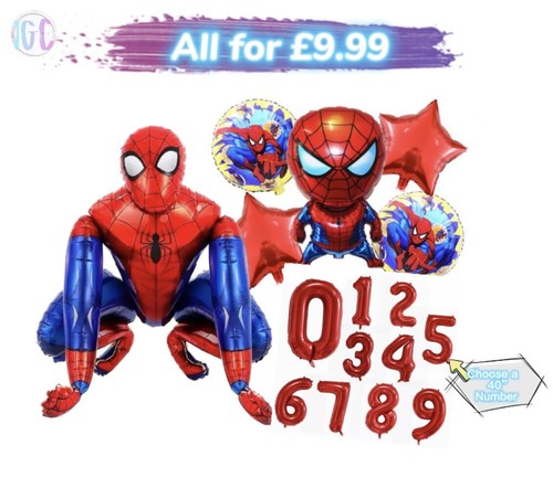Set palloncini spiderman - set,