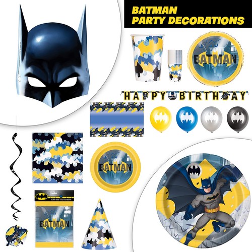 Batman party decorazioni set - decorazioni,