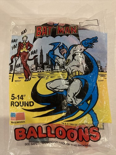 Batman balloons 1989 comics - balloons,