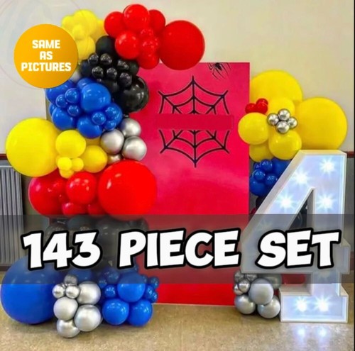 Kit arco palloncino supereroe - palloncino,
