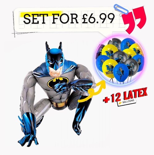 Palloncini batman spiderman - palloncini,