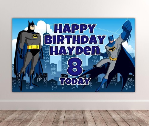 Batman sfondo compleanno - sfondo,