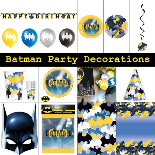 Batman party pack - pack, decorazioni